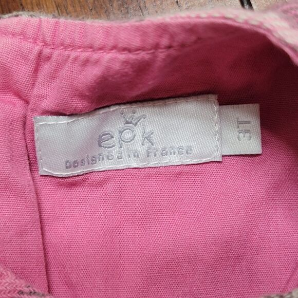 Pink plaid 2 pc dress - Picture 4 of 4